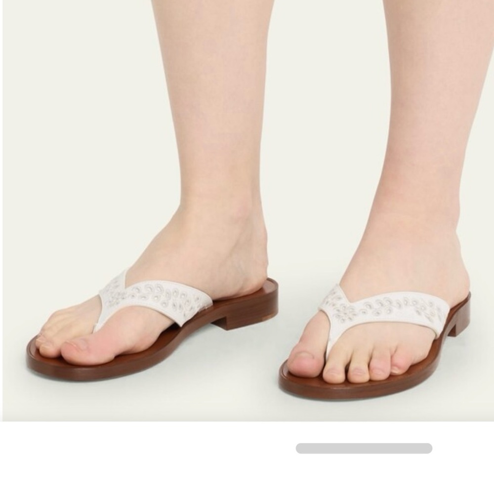 Chloe x Eres Paz leather thong sandals